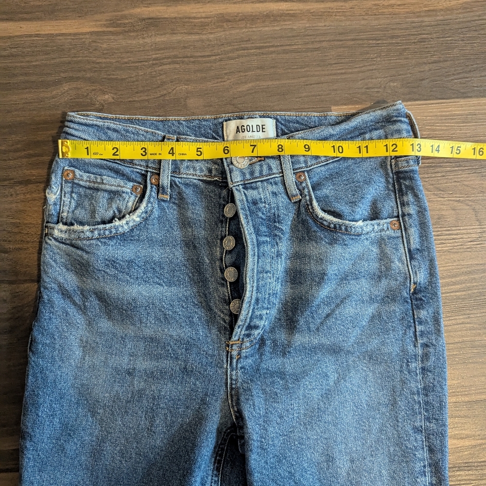 Agolde Riley Crop Jeans - Picture 9 of 12